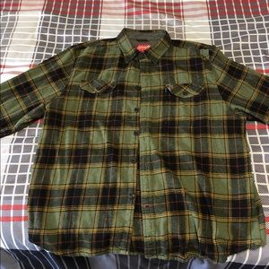 Coleman XXL Green Flannel